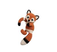 Handmade-Look Animal Earring Clip, Soft Crocheted Yarn Ear Accessory with Secure Fit and Playful Daily Outfit Accent Animal Ear Cuff Crochet Clip Earring Yarn Accessory Playful Outfit Accent Soft Fit