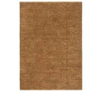 Handmade Loop Pile Rug 200x300 cm Jute and Cotton Berkfield Home Brown 100cm diameter