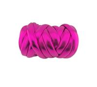 Handmade Luminous Metallic Iceland Wire Pouled Yarn for DIY Cat and Dog Kennel - 500g Woven Bag of Bright Leather Wool(02color)