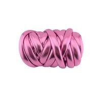 Handmade Luminous Metallic Iceland Wire Pouled Yarn for DIY Cat and Dog Kennel - 500g Woven Bag of Bright Leather Wool(09color)