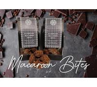 Handmade Macaroon Bites Scottish Macaroon Bites Covered in Belgian Dark Chocolate Gift Box
