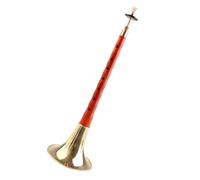 Handmade Mahogany D Key/F Minor Key Suona Chinese Traditional Folk Suona Woodwind Instrument Suona For Beginners (Color : F minor)