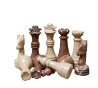 Handmade Marble Chess Set - (12 &15 Inches) -Board Game for Adults - Fancy Boards Only Figures,12 Inch,15 Inch (Marina & Verona) (Only Figures)