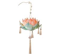 Handmade Mid Autumn Lanterns, Creative Delicate Material Package Handheld Flower Light Kit, Chinese Flower Light, Chinese Lantern Material Pack, Mid Autumn Festival Decorative Paper Laterns for Adults