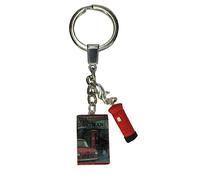 Handmade Miniature 'The Postman' Book & Letter Post Box Charm Keyring