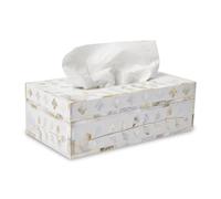 Handmade Mother of Pearl Tissue Box Holder - Easy to refill - Can be placed anywhere - Perfect as a gift - Bring style to any room decor - Standout tissue box holder