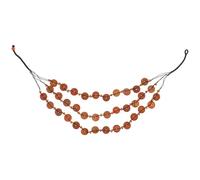 Handmade Multilayer Boho Beaded Necklace for Women Adjustable Natural Coconut Shell Sweater Chain Retro Ethnic Style Jewelry Light Brown Accessory