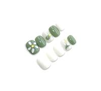 Handmade Nail Art Stickers - Sweet Cool Breeze Collection, Luxury Gel, Long Lasting, Easy to Apply, Salon Quality，Includes Full Toolkit (1241 Youthfulness,S)