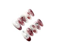 Handmade Nail Art Stickers - Sweet Cool Breeze Collection, Luxury Gel, Long Lasting, Easy to Apply, Salon Quality，Includes Full Toolkit (1510 Scorpio or Scorpius,M)