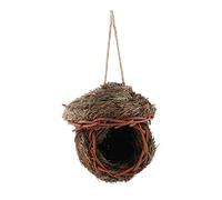 Handmade Natural Cedar Leaves Bird Cage for Hamster Rat Hanging Decor for Home Garden Bars Cafes and More
