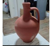 Handmade Natural Clay Terracotta Water Pot Pitcher Jug for Drinking Drink Ayurveda Healthy Unglazed Pottery Traditional Style Indian Mud Dispenser Jar Bottle Mexican Mexicanos