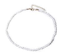 Handmade Natural Crystal Beaded Choker Spinel Multi Faceted Beads For Women Girls, One Size, Rhinestones, No Gemstone