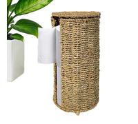 Handmade Natural Woven Basket Roll Holder