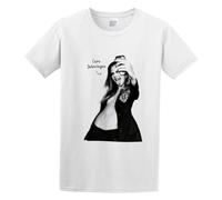 Handmade Noodles Cara Delevingne Selfie Fashion Casual Round Neck T Shirt White XXL