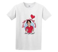 Handmade Noodles Jack Dylan Grazer Take My Breath Away Casual Round Neck T Shirt White L