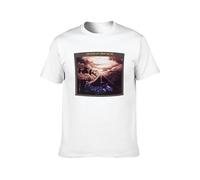 Handmade Noodles Jackson Browne Running On Empty Vinyl Cd Cover Casual Round Neck T Shirt White L