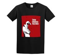 Handmade Noodles Them Crooked Vultures Casual Round Neck T Shirt Black XL