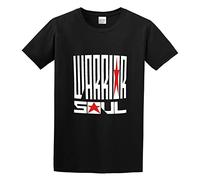 Handmade Noodles Warrior Soul Band Red Star Logo Men Simple Tshirt Black L