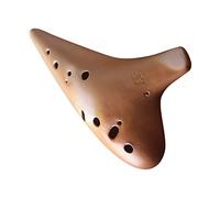 Handmade Ocarina 12-hole Alto F Key Smoked Ceramic Ocarina Musical Instrument Students Beginners Use ocarina instrument