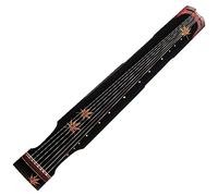 Handmade Old Fir Wood Guqin Performance Grade Zither Chinese Traditional Stringed Instruments Guqin for Beginner (Color : 02)