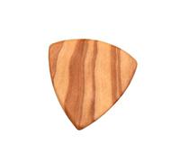 Handmade Olive Wood Guitar Picks 2mm 5 Pack - Clear Plectrums for Bass Parts, Easy to Use - Acoustic Guitar Accessory for Musicians