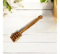 Handmade Olive Wood Honey Spoon, Rustic Design, Sustainable, Various Lengths, for Honey and Jam (10 cm)