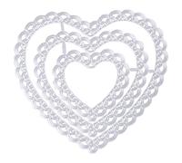 Handmade Openwork Heart Shape Cutting Die Carbon Steel Cuts for Decor Card Metal Cutting Dies and Stamps Dies and Stamps Set Metal for Card Making Set Making Embossing Embossing