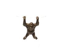 Handmade Orangutan Figure Plant Pot Hanger - Decorative Hanging Garden Ornament - Flower Planter Figurine
