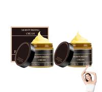 Handmade Organic Grass-Fed Beef Tallow Balm with Raw Honey,Moisturizing Skin Care for Face & Body,Suitable For All Skin Types (2PCS)
