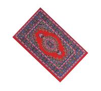 Handmade Oriental Carpet Rug For 1/12 Scale Dollhouses Miniature Living Room Scene Display Decoration Dollhouses Accessories
