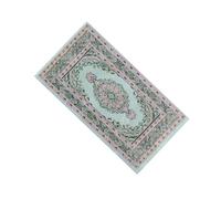 Handmade Oriental Carpet Rug For 1/12 Scale Dollhouses Miniature Living Room Scene Display Decoration Miniature Rug For Dollhouses