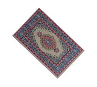 Handmade Oriental Carpet Rug For 1/12 Scale Dollhouses Miniature Living Room Scene Display Decoration Dollhouses Accessories