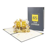 Handmade Paper Greeting Card Delicate Greeting Card For Couple Celebrating Anniversary Of Wedded Pleasure Handmade Congratulation