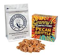 Handmade Pecan Brittle. Grade "A" Pecans. Voted Best Brittle - One Pound (16oz) Bag