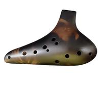 Handmade Performance 12-hole Alto C AC Smoked Lacquer Ocarina(Style 1)