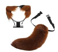 Handmade Plush Cats Ears Headbands Fauxs Furs Tail For Halloween Cosplay Party Costumes Accessories For Kids Adult Cats Ears And Tail Set