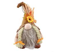 Handmade Plush Gnome Dolls for Mr and Mrs Thanksgiving Day Decoration with Unique Craftsmanship to Brighten Home and Celebrate Togetherness (Womens)