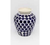 Handmade Polish Pottery Vase (19.7cm) Elizabeth Pattern