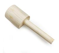 Handmade Pottery Mallet - 270g Leather Working Paddle, Ceramic Art Finishing Tool, Comfortable Grip Mallet | Versatile Finishing Tool for Pottery, Leather Craft, Kitchen, Clay Projects