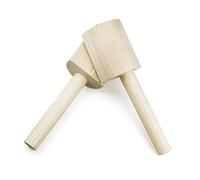 Handmade Pottery Mallet | Pottery Ceramic Art Hammer,Ergonomic Design Ceramic Art Modeling Tool for Leather Working, Craft Projects, Home, Kitchen