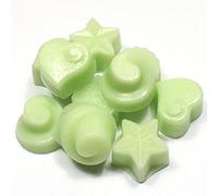 Handmade Premium Quality Highly Scented Wax Melts. 10 x 5g Melts in Each Pack (Fresh Mint & Rhubarb)