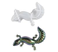 Handmade Products: Frogs, Lizards, Snails, Silicone Mold, Scented Plaster, Ornament, Drop Glue, Resin Mould for Decoration, Animal Ornament Molds for Epoxy Resin