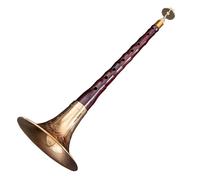 Handmade Purple Sandalwood Pole Suona Musical Instrument Chinese National Suona With Accessories Suona For Beginners (Color : B flat)