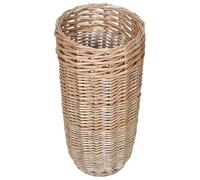 Handmade Rattan Umbrella Display Basket Large Capacity Indoor Storage Stand