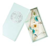 Handmade Resin Flower Bookmark for Women,Glow in the Dark Bookmarks | Unique Reading Accessories for Teachers Bookworms Mothers, Pressed Floral Gifts for Birthday Christmas