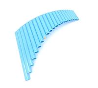 Handmade Right Hand 22 Pipes ABS Plastic Panpipes G Key Pan Pipes Musical Instruments Pan Pipes With Bag Beginners Pan Flute (Color : 01)