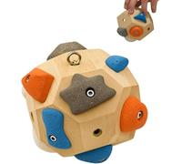 Handmade Rock Climbing Blocks，Climber's Finger Training Strength Tool,3D Climbing Ball, Anywhere to Simulate Rock Climbing