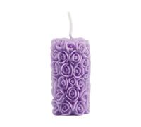 Handmade Rose Pillar Candle, Sculpted Floral Scented Candle | Luxury Home Decor & Unique Birthday Gift for Women, Her