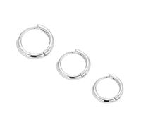 Handmade Round Earrings Geometric Drop Earrings Statement Ear Jewelry Metal Texture For Fashion Lover Present Fashionable Women Hoops