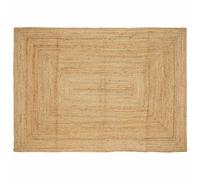 vidaXL Handmade Rug Jute Natural 160x230cm Home Room Flooring Area Carpet Mat
